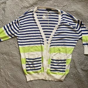 Medium - striped cardigan - NWOT - small boutique